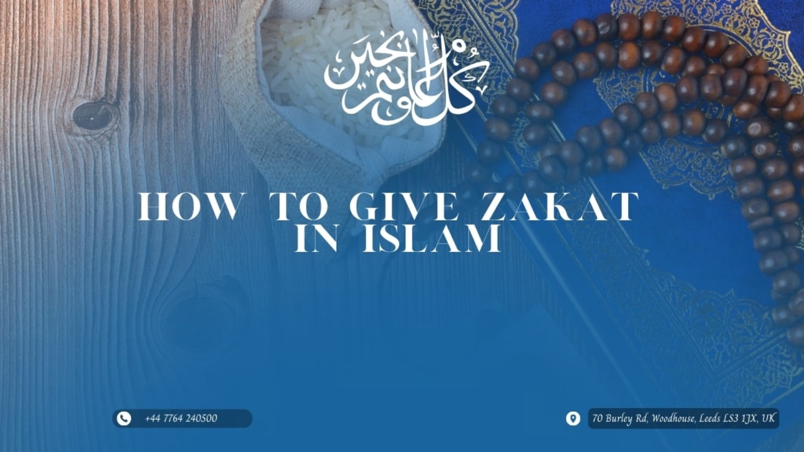 How to give Zakat in Islam